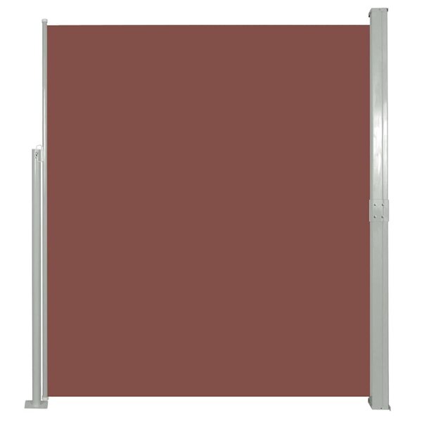 vidaXL Auvent latéral rétractable 140 x 300 cm Marron