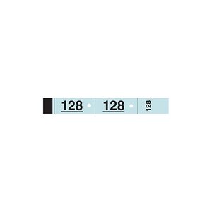 ELVE 20 Bloc vestiaire  50 feuillets de 3 coupons  bleu