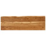 vidaXL Banc avec bord vivant 105 cm bois d'acacia massif