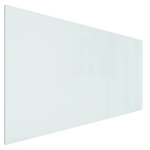 vidaXL Plaque de verre pour cheminée rectangulaire 120x60 cm