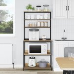 vidaXL Étagère de cuisine Chêne artisanal 80 x 40 x 168 cm