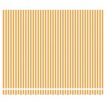 vidaXL Auvent Rétractable Jaune et blanc 400 × 300 cm Tissu et Métal