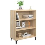vidaXL Buffet Chêne sonoma 69 5x32 5x90 cm Bois d'ingénierie