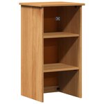 vidaXL Ensemble de mobilier de salle de bain avec étagère 2 Pièces
