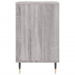 vidaXL Armoire à chaussures Sonoma gris 102x36x60 cm Bois d'ingénierie