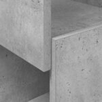 vidaXL Meuble d'angle Blanc 25 5x25x102cm Bois d'ingénierie