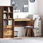 vidaXL Bureau Bois ancien 80 x 40 x 76 cm Bois d'ingénierie