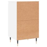 vidaXL Buffet blanc 40x35x70 cm bois d’ingénierie
