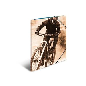 Chemise à élastiques 'velo tout terrain', en carton HERMA