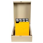 Guide de classement 210 x 148 mm - exacompta jaune - jeu de 24