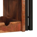 vidaXL Étagère à vin Marron 100 x 45 x 33 cm Bois récupéré massif
