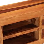vidaXL Meuble TV 110x30x40 cm Bois solide