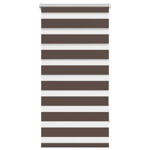 vidaXL Store enrouleur tamisant 80 x 150 cm marron