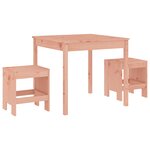 vidaXL Ensemble de bistrot de jardin 3 Pièces bois massif Douglas