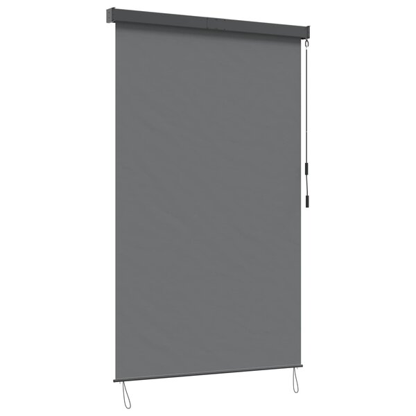 vidaXL Store enrouleur Gris clair 180 x 250 cm Tissu et Aluminium