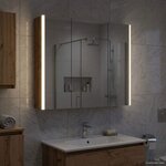 vidaXL Armoire Miroir de Salle de Bain Bois ancien 73.5 x 15.5 x 70 cm