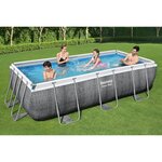 Bestway Ensemble de piscine Power Steel 404x201x100 cm