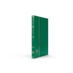 Classeur grand format 32 pages blanches pour timbres. Couleur - Vert