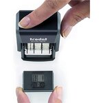 Timbre dateur Printy 4810 Encrage noir Caractère H 3 8 mm x 20 mm TRODAT