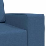vidaXL Canapé-lit Bleu marine 245 x 78 x 77 cm tissu