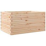 vidaXL Jardinière 90x60x45 5 cm bois de pin massif
