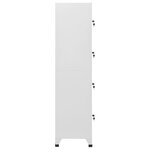 vidaXL Armoire à casier avec 4 compartiments 38x45x180 cm