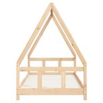 vidaXL Cadre de lit pour enfants 90x200 cm bois de pin massif