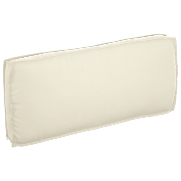 vidaXL Coussin pour assise / dossier de palette Crème 120 x 50 x 12 cm