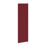 vidaXL Store plissé rouge bordeaux 60x200 cm largeur du tissu 59 4 cm