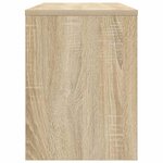 vidaXL Meuble TV Chêne Sonoma 80 x 30 x 40 cm Bois d'ingénierie