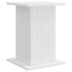vidaXL Support de Plante Blanc brillant 30 5 x 30 x 43 cm