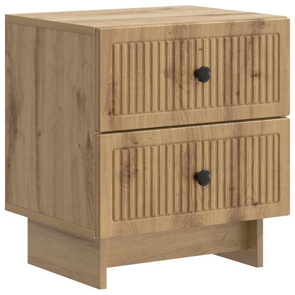 vidaXL Cabinet de chevet Chêne artisanal 43 x 34 5 x 47 5 cm