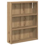 vidaXL Armoire murale de salle de bain Chêne artisan 40 x 10 x 50 cm