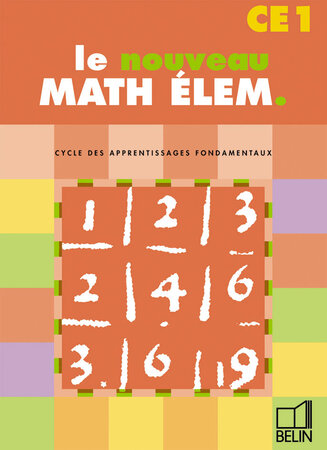 Le Nouveau Math Élem. CE1