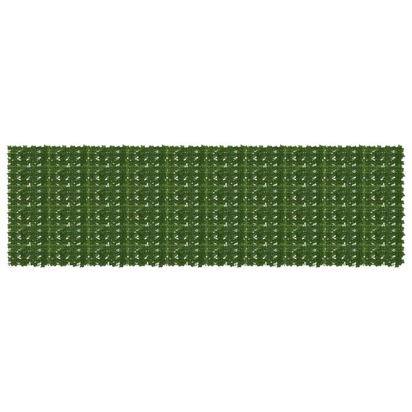 vidaXL Écran de balcon avec feuilles Vert 500 x 150 cm