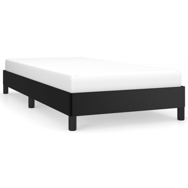 vidaXL Cadre de lit sans matelas noir 80x200 cm similicuir