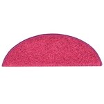 vidaXL Tapis d'escalier 30 Pièces rose 56x17x3 cm