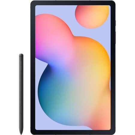 Tablette tactile - samsung galaxy tab s6 lite - 10 4 - ram 4go - stockage 64go - android 10 - argent - wifi