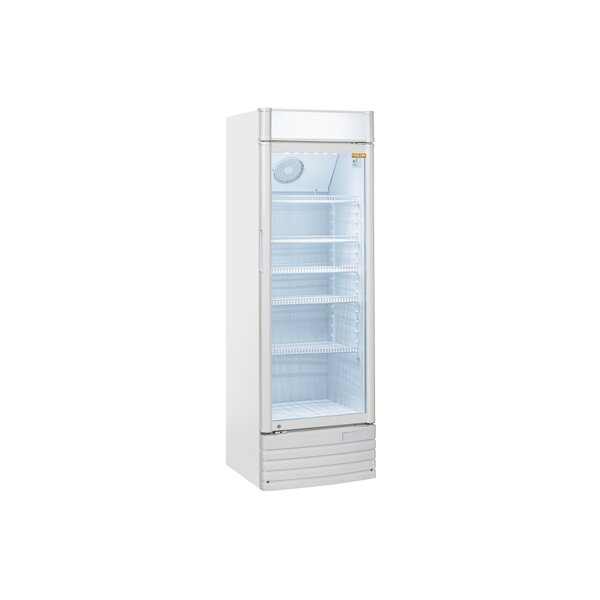 Armoire à boisson vitrée réfrigérée - 350 litres - cool head - r600a - acier1600vitrée x570x1835mm