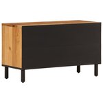 vidaXL Meuble TV 80x33x46 cm bois d'acacia massif