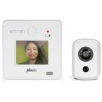 Alecto judas numérique de porte avec écran de 2 4" dc-700 blanc