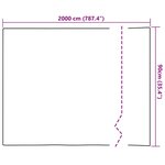 vidaXL Film solaire réfléchissant statique Argent 90 x 2000 cm PVC