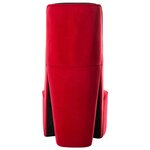 vidaXL Chaise en forme de talon haut rouge velours
