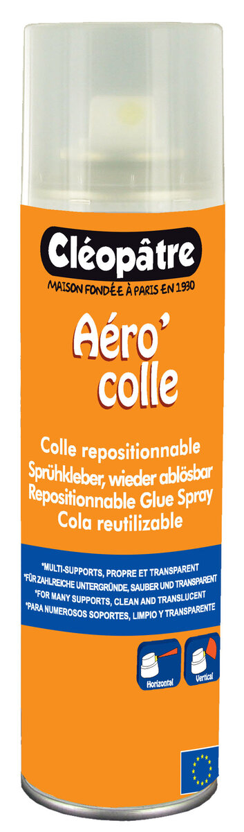Colle spray Aéro'colle repositionnable 250 ml - La Poste