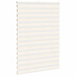 vidaXL Store zèbre beige marbré largeur du tissu 160 9 cm polyester