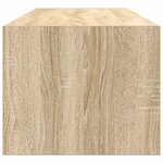 vidaXL Meuble TV Chêne sonoma 100 x 31 x 25.5 cm Bois d'ingénierie