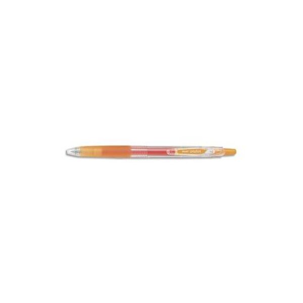 Stylo bille encre gel POP'LOL, pointe moyenne, coloris orange PILOT