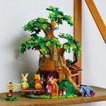 Lego 21326 ideas ensemble lego disney pour adultes winnie l'ourson  maison a exposer  figurine lego bourriquet  figurine porcinet