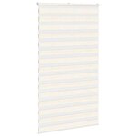 vidaXL Store zèbre beige marbré largeur du tissu 120 9 cm polyester