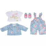 Zapf Creation 706268 - Baby Annabell Active Deluxe Jeans pour poupée de 43 cm